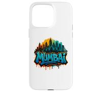 Mumbai, India Graffiti Street Art Skyline Case for iPhone 15 Pro Max