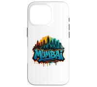 Mumbai, India Graffiti Street Art Skyline Case for iPhone 16 Pro