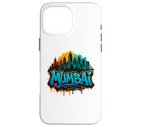 Mumbai, India Graffiti Street Art Skyline Case for iPhone 16 Pro Max