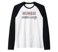 Mumbai India | Vacation Travel Raglan Baseball Tee