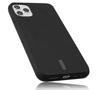 mumbi Case Compatible with iPhone 11 Pro Max Mobile Phone Case, Black with Grey Stripes