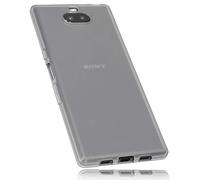 mumbi Case Compatible with Sony Xperia 10 Plus Mobile Phone Case, Transparent Black