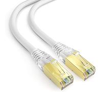 mumbi LAN 1.5 m CAT 8 Network Cable White CAT.8 Kabel