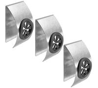 mumbi Towel Clips Stainless Steel Pack of 3