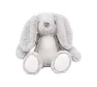 Mumble Printme Mini Plush Toy (One Size) (Bunny Grey)