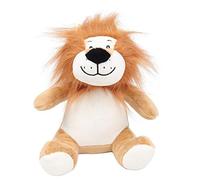 Mumble Printme Mini Plush Toy (One Size) (Lion Brown)