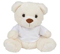 Mumbles Childrens/Kids Plush Teddy Bear In A T-Shirt (M) (Cream)