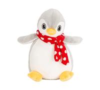 Mumbles Childrens/Kids Printme Mini Penguin Plush Toy (M) (Grey)