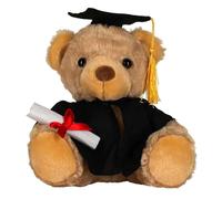 Mumbles Graduation Teddy Bear in Brown Mumbles Brown