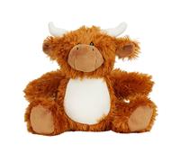 Mumbles Highland Cow Teddy Bear in Brown Mumbles Brown