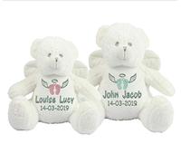Mumbles Personalised Memory Teddy Bear Angel Fairy Baby Loss Keepsake Remembrance Bear