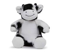 Mumbles Printme Mini Cow Plush Toy (26cm) (Black/White)