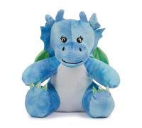 Mumbles Printme Mini Dragon Plush Toy in Blue | Size: Medium Mumbles Blue M