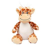 Mumbles Printme Mini Teddy Giraffe Brown M