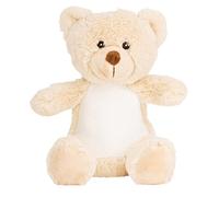 Mumbles Printme Mini Teddy Bear (M) (Light Brown)