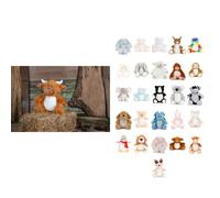 Mumbles Printme mini teddy - Kids Soft Toy, 100% Polyester Plush