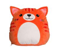 Mumbles Squidgy Ginger Cat Plush Toy in Orange Mumbles Orange
