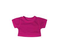 Mumbles Teddy Bear T-Shirt Accessory in Fuchsia | Size: Large Mumbles Fuchsia L