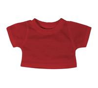 Mumbles Teddy Bear T-Shirt Accessory in Red | Size: Small Mumbles Red S