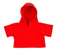Mumbles Teddy Hoodie Red