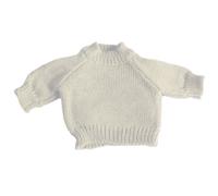Mumbles Teddy Jumper Accessory With Bow Detail (L) (Cream)