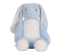 Mumbles Zippie Bunny Plush Toy Blue (One Size)
