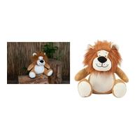 Mumbles Zippie lion - Kids Soft Toy, 100% Polyester Plush