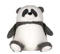 Mumbles Zippie Panda Plush Toy in Grey Mumbles Grey
