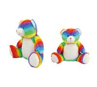 Mumbles Zippie rainbow bear - Kids Soft Toy, 100% Polyester Plush