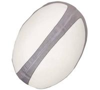 Mumbles Zippie Rugby Ball Plush Toy White/grey (One Size)