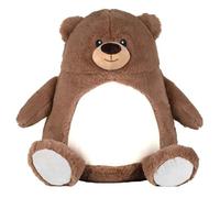 Mumbles Zippie Teddy Bear (34cm) (Brown)