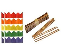 mumdadandbaby Christmas Cracker Hat & Snaps/Bangs/Pulls 8in/20cm - Make Your Own Crackers - Pack of 10