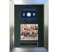 MUMFORD AND SONS Babel Signed Autograph Mounted Cd Album Cover Record Reproduction PRINT A4 Rare Perfect Birthday (297 x 210mm) #52 (Silver Frame)