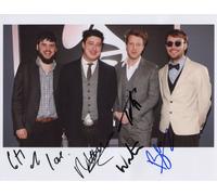 Mumford And Sons FULLY SIGNED Photo 1st Generation PRINT Ltd 150 + Certificate (2)