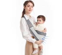 Mumgaroo Baby Sling, Adjustable Toddler Carrier Sling, Breathable Baby Sling Carrier with Comfortable Shoulder Straps for Newborn, Infant, Toddler, 0-36 Months (Mesh)