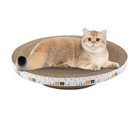 MUMIAO Scratching Board for Cats | High-Density Bowl-shaped Cat Scratcher Cardboard for Cat Scratch | Indoor Cat Furniture Scratch Post for Indoor Cats Sleeping
