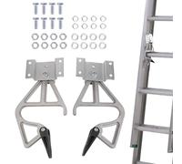 mumisuto 2Pcs Aluminum Extension Ladder Lock, Ladder Rung Locks Telescoping Ladder Locks Replacement Ladder Accessories Compatible for Werner 28-11 Rung Lock Kit