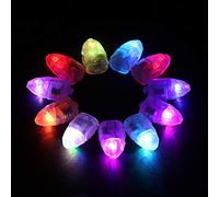 mumisuto 50Pcs LED Balloon Light Waterproof Mini Lights Long Standby Time Lights for Paper Lantern Ballon Wedding Party Decor Easter Eggs Birthday Halloween Christmas Decoration (Colorful)