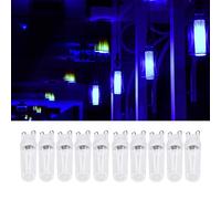 mumisuto G9 Led Light Bulb, 10pcs G9 Small Bulbs Blue Light Energy Saving Replacement LED Bulbs for Chandelier Table Lamp 500lm 3W 220V