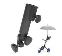 mumisuto Golf Umbrella Holder, Golf Trolley Umbrella Holder Universal Adjustable Anti-Fall Umbrella Rack Golf Accessories Plastic Golf Cart Umbrella Stand Golf Trolley Umbrella Holder
