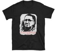 mumixxin Bertolt Brecht - Art - Limited Edition Black Tribute t-Shirt. Black XS Mens