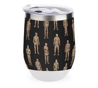 Mummies Ancient Egypt Travel Eggshell Mug Stainless Steel Coffee Cup with Lid Insulated Tumbler