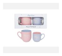 Mummy And Mini Gift Mug Set - Multicolour