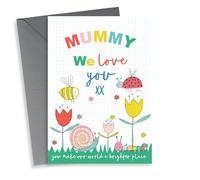 mummy from the kids Mothers Day Card 12734