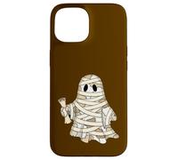 Mummy Ghost Kawaii Ancient Egypt Spooky Season Quilt Case for iPhone 15