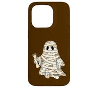 Mummy Ghost Kawaii Ancient Egypt Spooky Season Quilt Case for iPhone 15 Pro