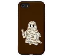Mummy Ghost Kawaii Ancient Egypt Spooky Season Quilt Case for iPhone SE (2020) / 7/8