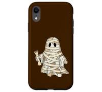 Mummy Ghost Kawaii Ancient Egypt Spooky Season Quilt Case for iPhone XR
