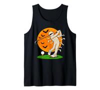 Mummy Golf Halloween Golfer Golf Player Costume Tank Top