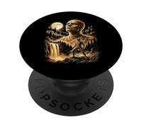 Mummy Howling at the Moon Meme Halloween Costume PopSockets Adhesive PopGrip